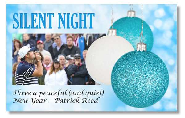 西蒙尼斯在贺卡上举杯庆祝，笑容满面，身旁仿佛萦绕着雪茄的香气与新婚的喜悦。