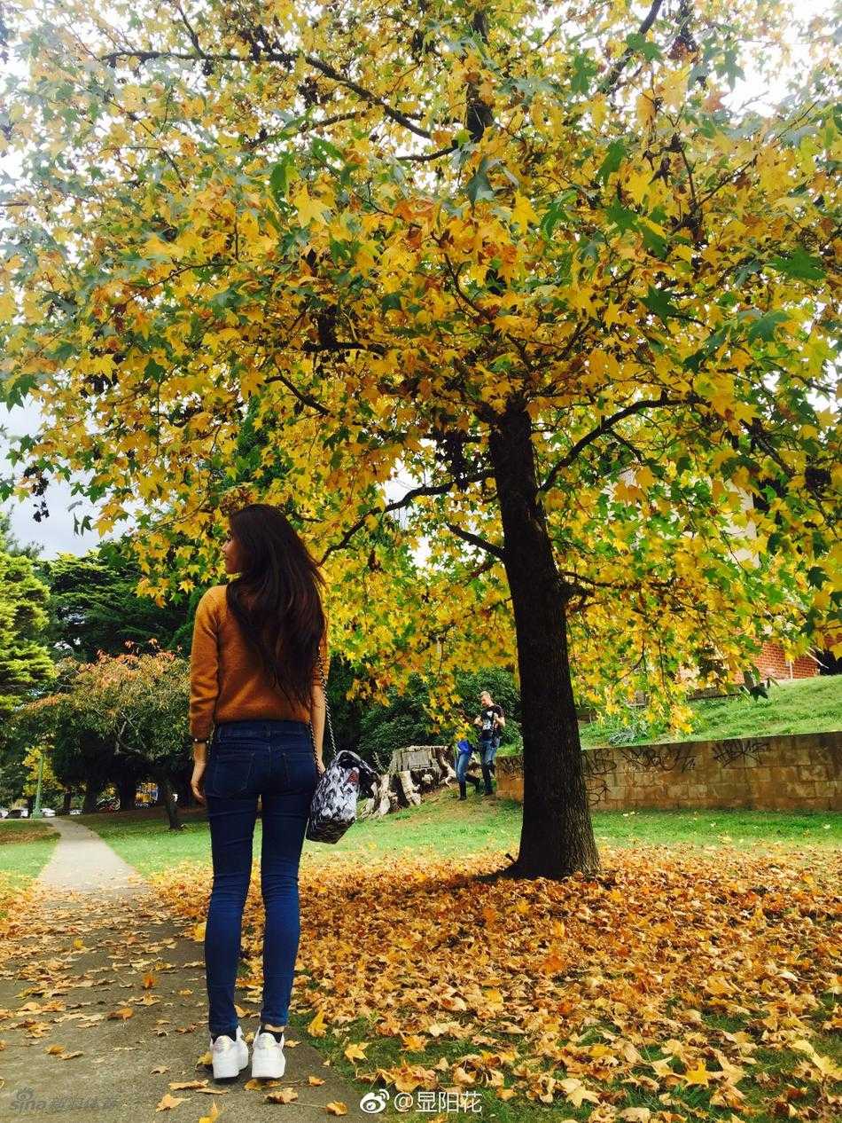 女神身着一袭优雅的深色连衣裙，在球场外驻足，修长的身姿如同超模般挺拔，回眸浅笑间，既有少女的纯真又有成熟女性的魅力。