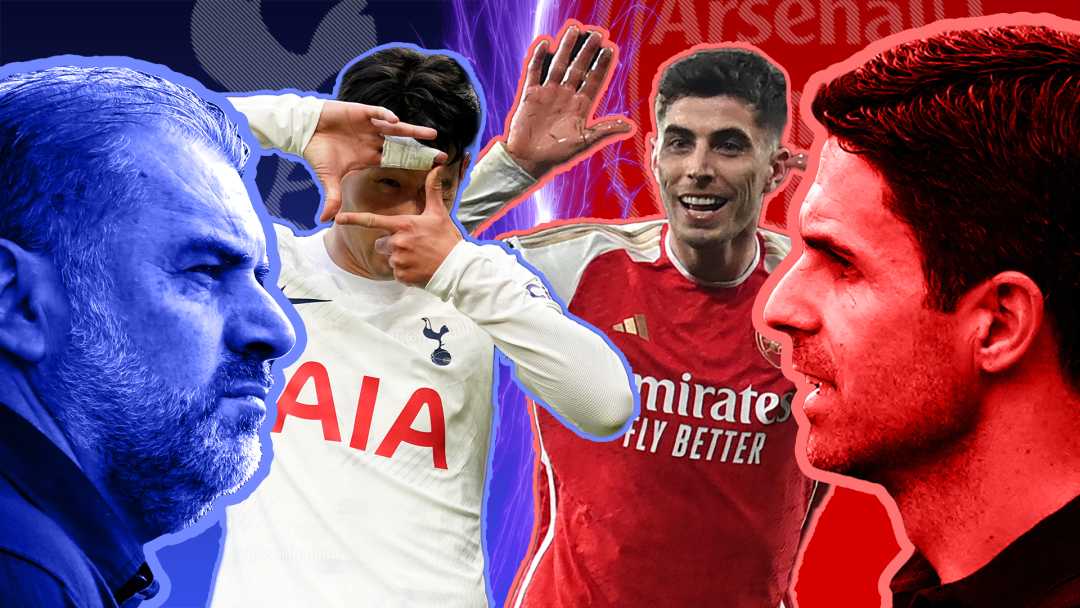 北伦敦德比阿森纳4-1双杀热刺，埃泽哲凯赖什双双梅开