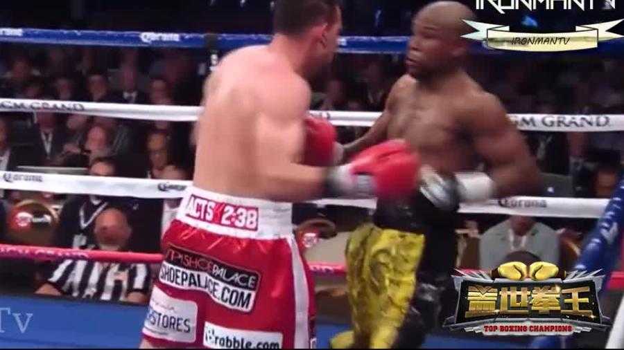 梅威瑟第10回合TKO麦克雷格，50胜全胜收官跨界世纪之战