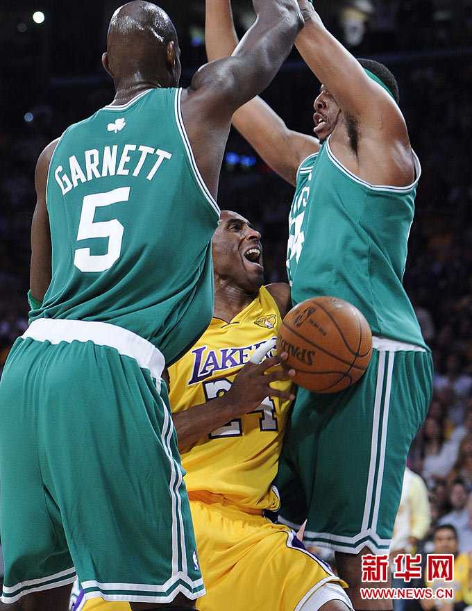 湖人83-79凯尔特人总决赛G7高清录像：紫金逆转绿军夺队史第16冠
