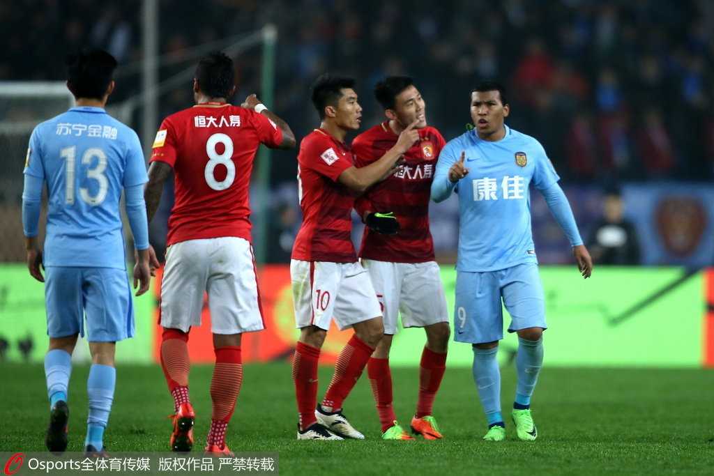 2017超级杯恒大1-0苏宁：阿兰天外飞仙破魔咒