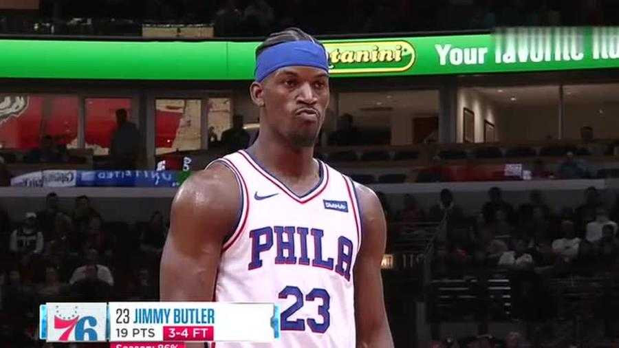 公牛24分逆转76人：巴特勒53分创生涯新高