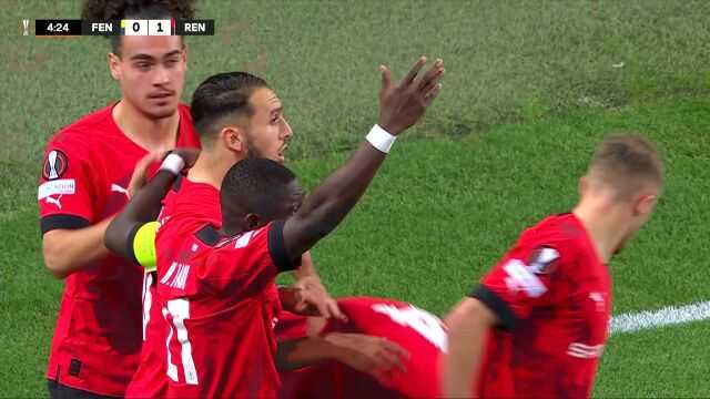 费内巴切5-2费耶诺德：欧冠资格赛七球鏖战