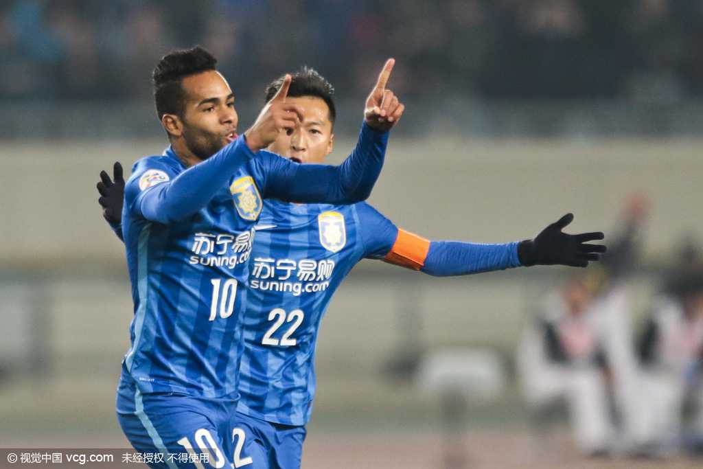 错失良机！江苏苏宁2-2憾平全北亚冠出局