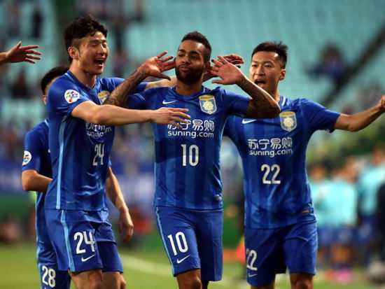 错失良机！江苏苏宁2-2憾平全北亚冠出局